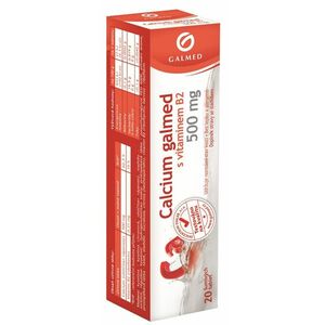 Galmed Calcium 500 mg 20 šumivých tablet obraz