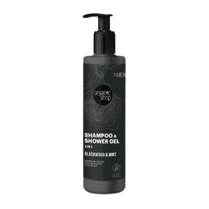 Organic Shop Sprchový gel a šampon 2 v 1 Blackwood a máta 280 ml obraz