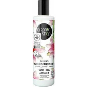 Organic Shop Rozjasňující kondicionér pro barvené vlasy Leknín a amarant 280 ml obraz