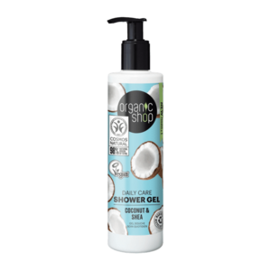 Organic Shop Hydratační sprchový gel Kokos a bambucké máslo 280 ml obraz