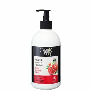 Organic Shop Vitamínové mýdlo na ruce Granátové jablko a pačuli 500 ml obraz