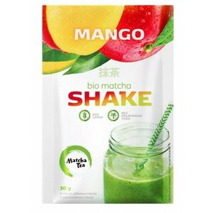 BIO Matcha Tea Shake Mango 30 g Matcha Tea Shake Mango, BIO Matcha Tea Shake Mango 30 g Matcha Tea Shake Mango obraz