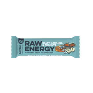 Bombus Raw energy salty caramel & peanuts 50 g obraz