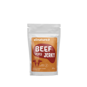 Allnature Beef Pepper Jerky 25 g obraz