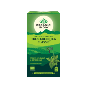 Organic India Tulsi se zeleným čajem BIO 25 sáčků 25 ks obraz