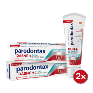Parodontax pro dásně, dech a citlivé zuby 2 x 75 ml obraz