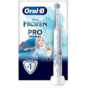 Oral-B Pro Junior Ledové království elektrický zubní kartáček pro děti od 6 let obraz