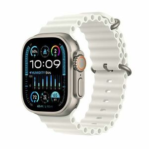 Apple Watch Ultra 2 GPS + Cellular, Ocean Band, White obraz