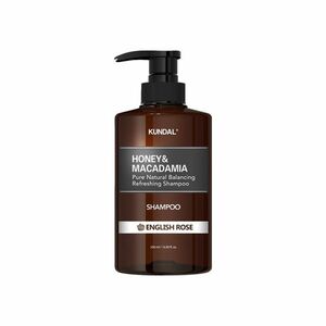 Kundal Honey&Macadamia Nature Shampoo English Rose - přírodní hydratační šampon 500 ml obraz
