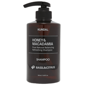 Kundal Honey&Macadamia Nature Shampoo Bazalka s Citrusem - přírodní hydratační šampon 500 ml obraz