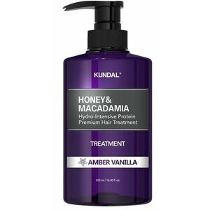 Kundal Honey&Macadamia Treatment - hydrointenzivní proteinová kúra na vlasy s vanilkou 500 ml obraz