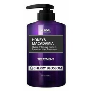 Kundal Honey&Macadamia Treatment - hydrointenzivní proteinová kůra na vlasy Cherry Blossom 500 ml obraz