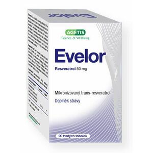Evelor Resveratrol 50 mg 90 tobolek obraz