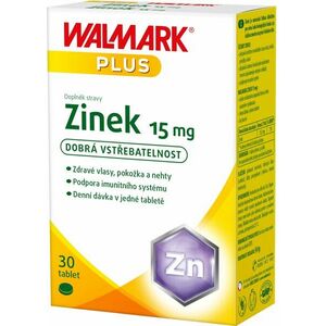 Walmark Zinek 15 mg 30 tablet obraz