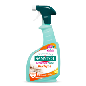Sanytol Dezinfekční odmašťující čistič na kuchyně 500 ml obraz