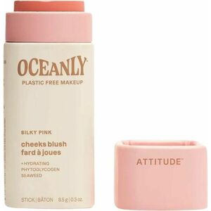 Attitude Oceanly Tuhá krémová tvářenka - Silky Pink 8.5 g obraz