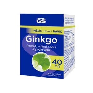GS Ginkgo 40mg 90 + obraz
