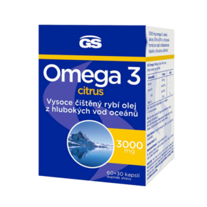GS Omega 3 citrus 90 ks obraz