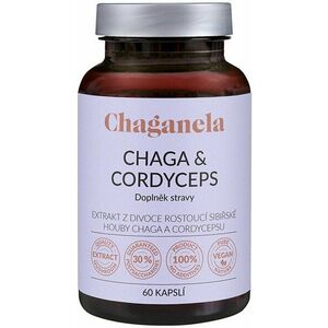Chaganela Extrakt čagy s cordycepsem 60 kapslí obraz