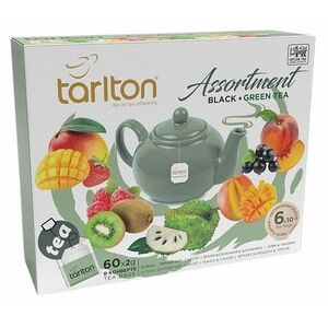 Tarlton Assortment Black & Green Tea sáčky 60 x 2 g obraz