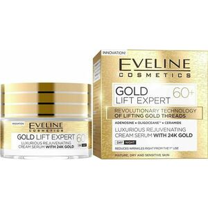 Eveline Gold Lift Expert Day & Night cream 60+ 50 ml obraz