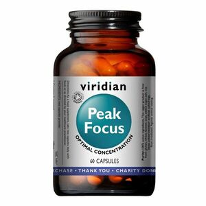 Viridian Peak Focus Organic 60 kapslí obraz