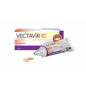 Vectavir tónovaný krém na opary 2 g obraz