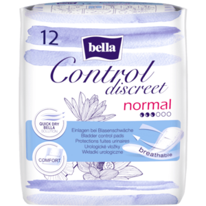 Bella Control Discreet Normal Urologické vložky 12 ks obraz