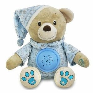 Baby Mix Plyšový medvídek s projektorem modrý obraz