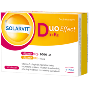 Solarvit DuoEffect D3+K2 30 tobolek obraz