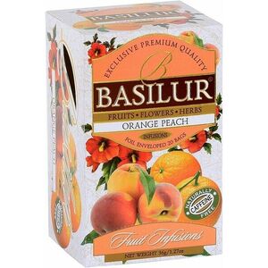 Basilur Fruit Orange Peach 20 x 1.8 g obraz