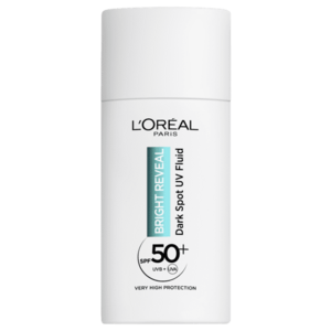 L'Oréal Paris Bright Reveal Denní Anti-UV Fluid SPF 50+ proti tmavým skvrnám, 50 ml obraz