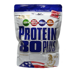 Weider Protein 80 Plus, Lesní plody - jogurt 500 g obraz
