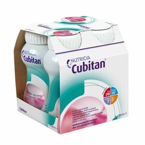 Cubitan S příchutí jahodovou 4x200 ml obraz