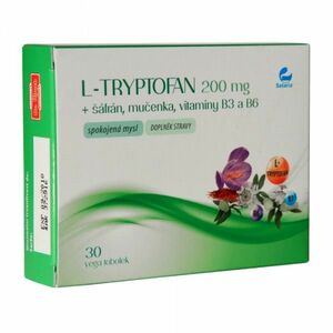 L-TRYPTOFAN 200 mg + šafrán + mučenka 30 tobolek obraz