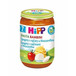 Hipp JUNIOR MENU BIO Rajčata se špagetami a mozzarellou 220 g obraz
