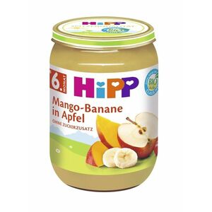 Hipp OVOCE BIO Jablka s mangem a banány 190 g obraz