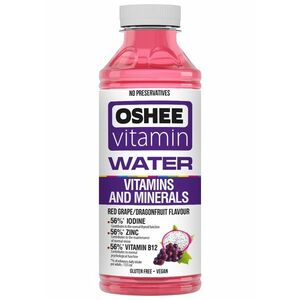 OSHEE Vitamínová voda minerály & vitamíny hrozen–pitaya 555 ml obraz