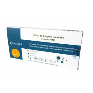 AmonMed Covid-19 Antigenní test ze slin 1 ks obraz