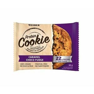 WEIDER Protein Cookie Caramel choco fudge sušenky 90 g obraz
