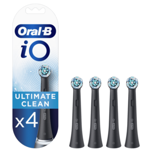 Oral-B iO Ultimate Clean Black náhradní hlavice, 4 ks obraz