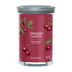 Yankee Candle Vonná svíčka Black Cherry tumbler 2 knoty 567 g obraz