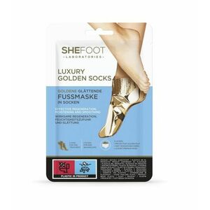SheCosmetics SheFoot Luxury Golden zlaté zjemňující ponožky 1 pár obraz