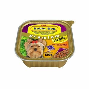 Hobby Dog Jehněčí a mrkev konzerva 150 g obraz