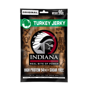 Indiana Jerky Turkey Original 90 g obraz