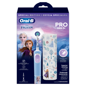 Oral-B Vitality PRO Kids Frozen elektrický zubní kartáček+pouzdro obraz