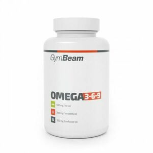 GymBeam Omega 3-6-9 120 kapslí obraz