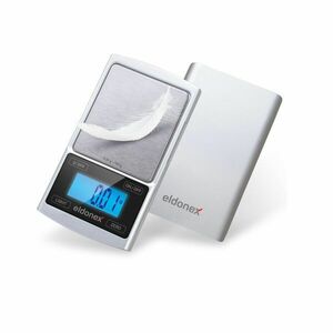 Eldonex Přesná setinová váha 0, 01 g stříbrná obraz