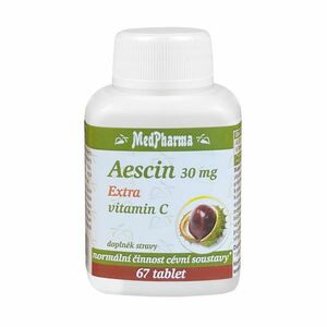 Medpharma Aescin 30 mg Extra vitamin C 67 tablet obraz