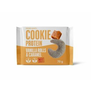 DESCANTI Protein Cookie Vanilla Rolls 70 g obraz